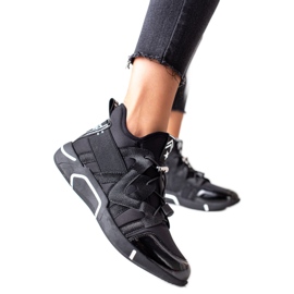 VINCEZA Slip-On sportska obuća crna