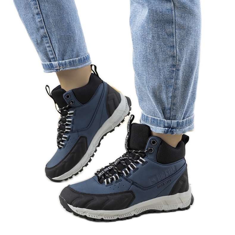 Big Star Ivanna tamnoplave treking cipele crno