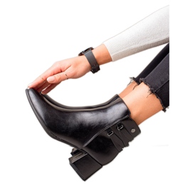 Goodin Klasične čizme od eko kože crno