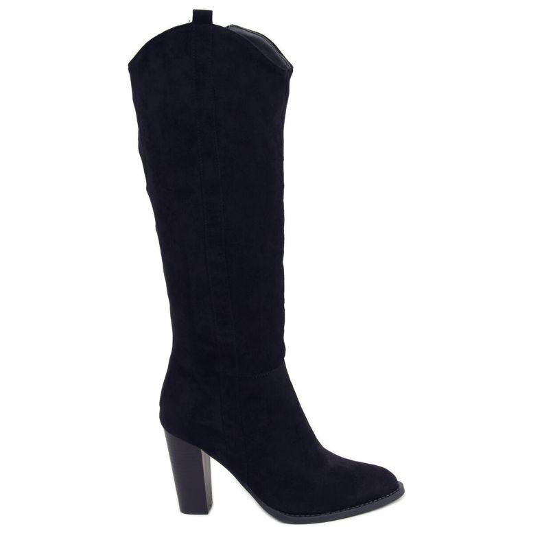 Klasične čizme na post crnoj UK07P Crna