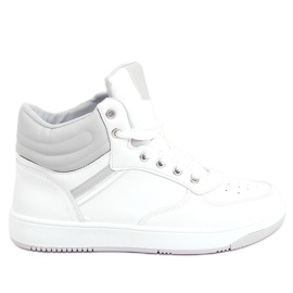 Emma BIJELE / SIVE visoke tenisice bijela