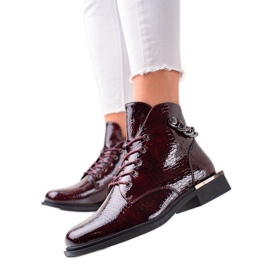 Sergio Leone Elegantne čizme lakirane od Sergia Leonea klaret