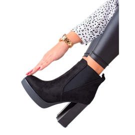 Lovery Seksi čizme na platformi crna