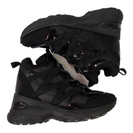 Tenisice na klin Potocki W WOL37 crne crna