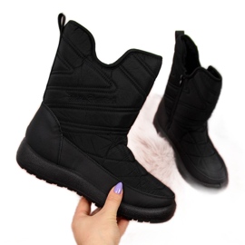 Vodootporne čizme za snijeg News W EVE309A crne crno