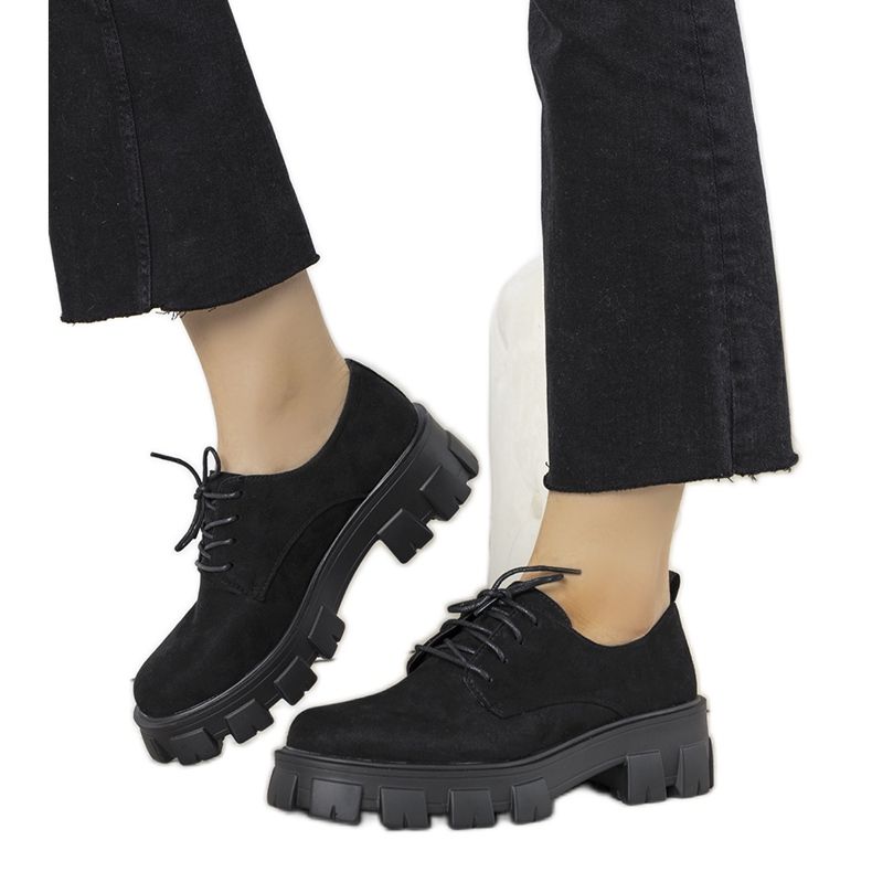 Crne cipele na debelom potplatu Melisande crno