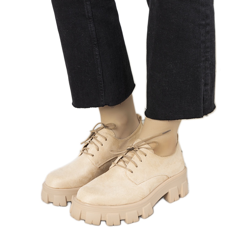 Bež cipele s debelim potplatom Melisande