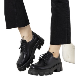 Crne cipele na debelom potplatu Lamare crna