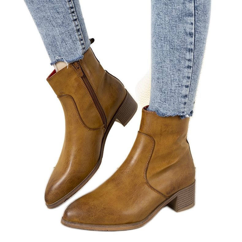 Ženske devine čizme, Hortense kaubojske čizme smeđa