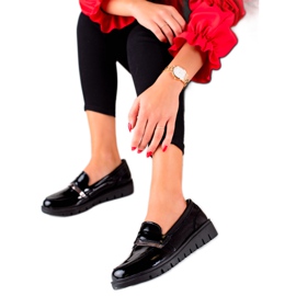 Filippo Udobne kožne cipele crna