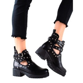 Bestelle Modni radnici sa kamenčićima crna