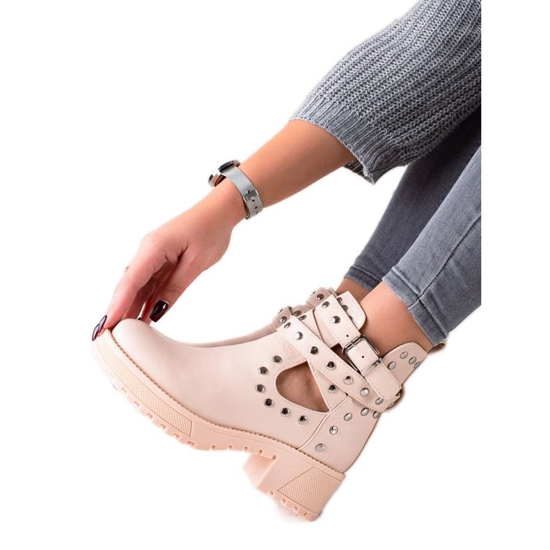 Bestelle Modni radnici sa kamenčićima bež