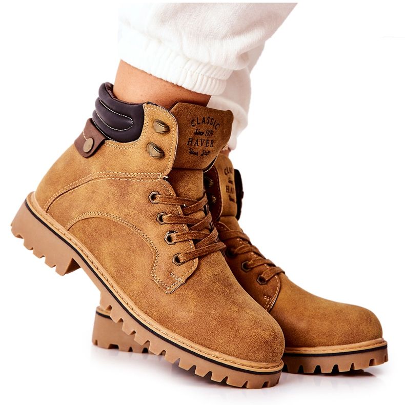 PH1 Ženske izolirane zamke s patentnim zatvaračem, Camel Lenox smeđa