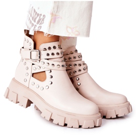 PG1 Radnici s mlaznicom na platformi bež Vernelle