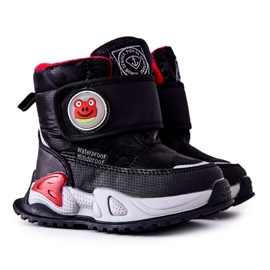 PJ2 Dječje čizme za snijeg Čizme Black Frenzie crna