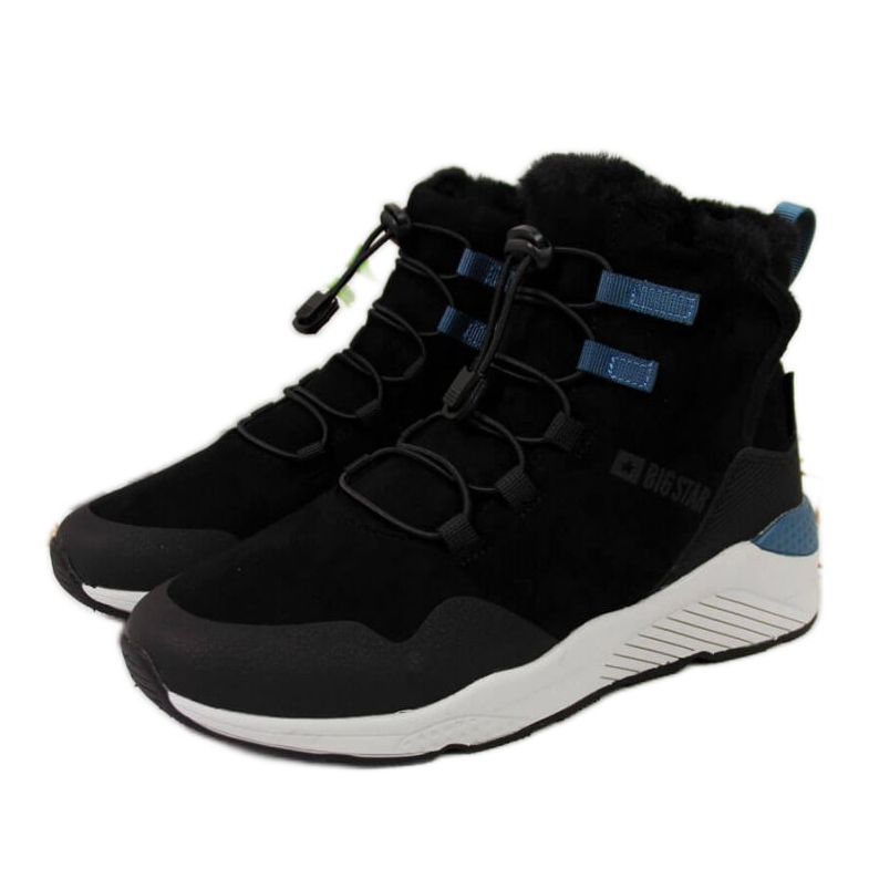 Crne izolirane čizme za snijeg Big Star W II274261 crno