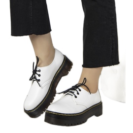 Bijele cipele na debelom potplatu Ronde bijela