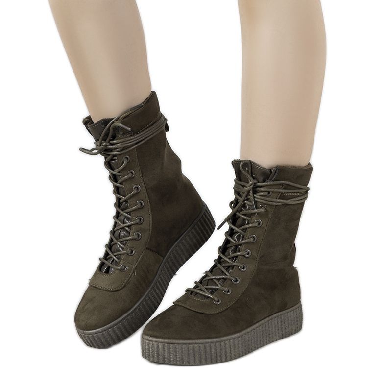 Zelene zimske tenisice Soliz zelena