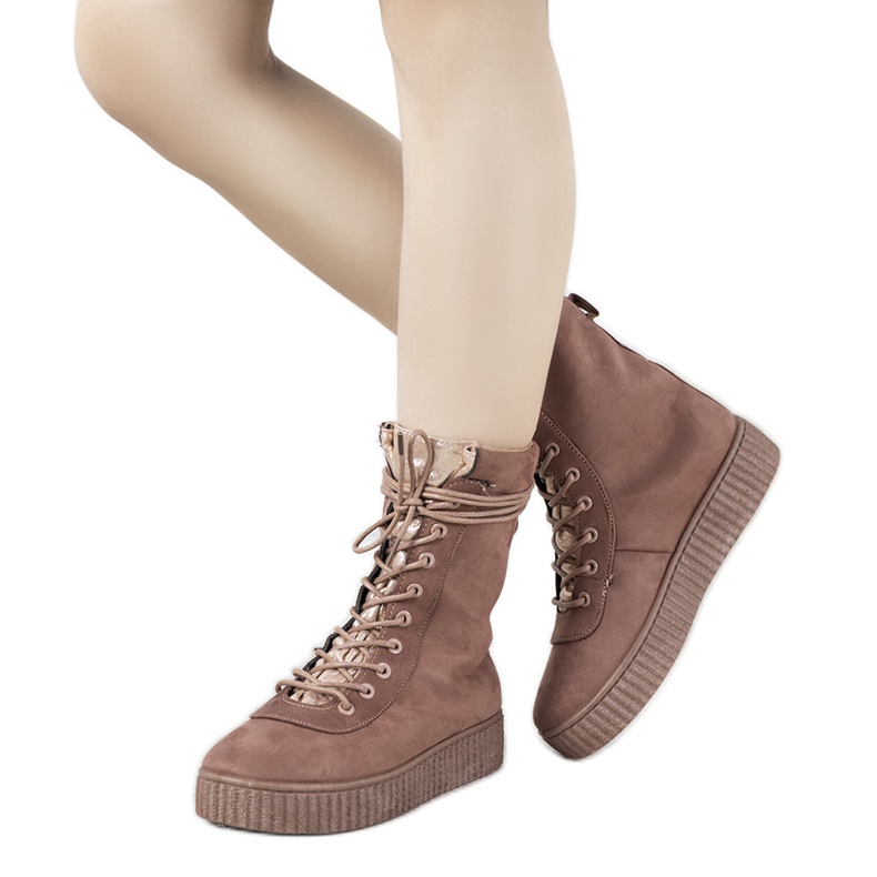 Ružičaste zimske tenisice Soliz ružičasta