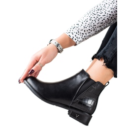 W. Potocki Klasične crne čizme Potocki crna