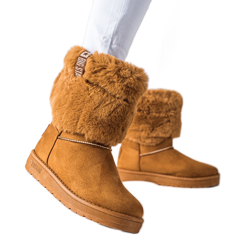 Ženske čizme za snijeg Big Star II274127 smeđa