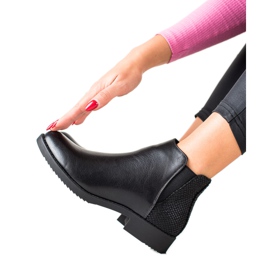 J. Star Klasične crne čizme crna