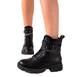 Goodin Klasične torbe s lancem crna