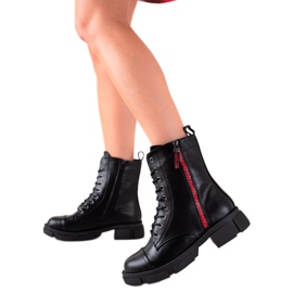 Goodin Topli hvatači s crvenim zatvaračem crna