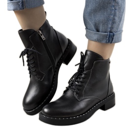 Grafitne ženske Cross Jeans čizme Marilina višebojan