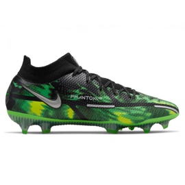 Nike Phantom GT2 Elite Df Sw Fg M DM0731-003 nogometne cipele višebojan zelena