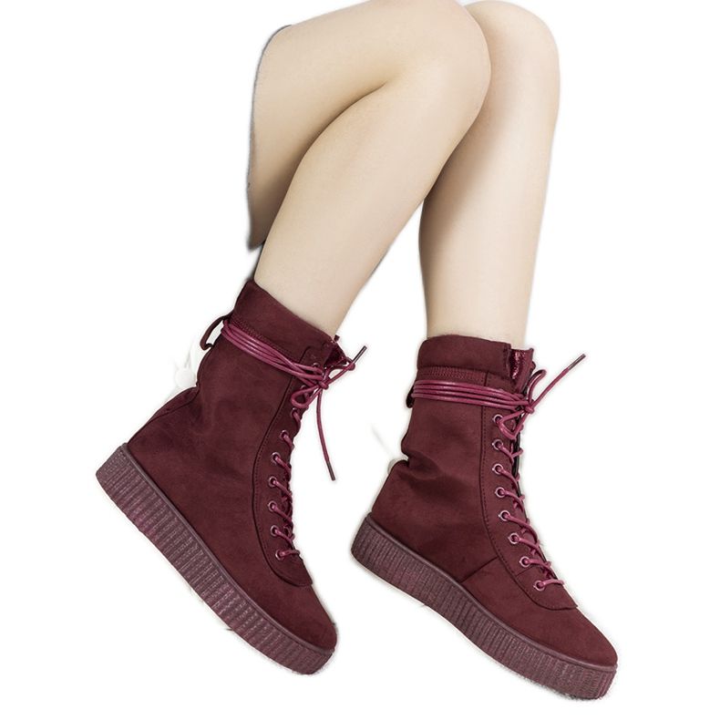 Maroon zimske tenisice Soliz crvena