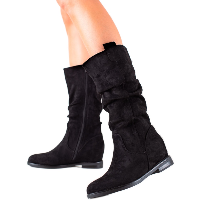 Renda Čizme od antilopa crno