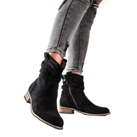 Evento Modne crne kaubojke crna