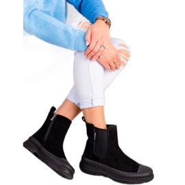 Big Star II274354 ženske čizme crna