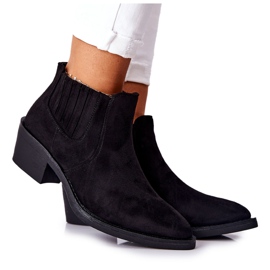 Crne čizme od antilopa Assanella crna