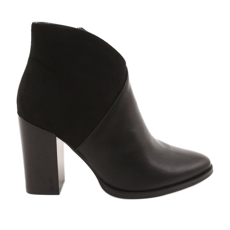 Čizme na stupu Black Filippo DBT1575 / 21 BK crno