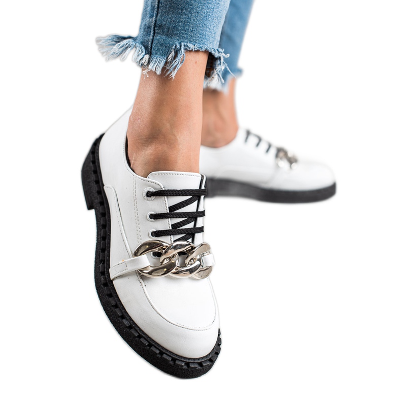 TRENDI Modne bijele cipele bijela