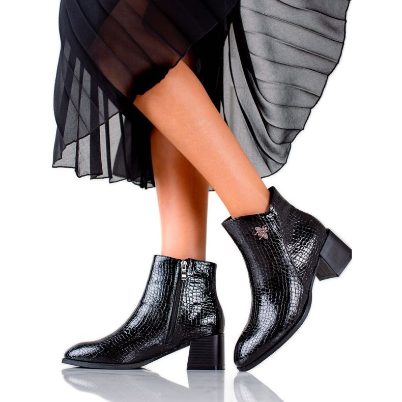 Filippo Elegantne čizme s izolacijom crno