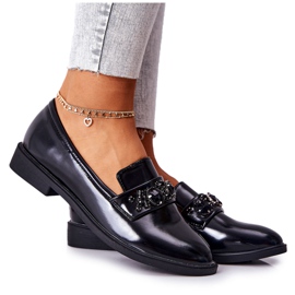 PG1 Cipele s ukrasnom crnom Valisso trakom crna