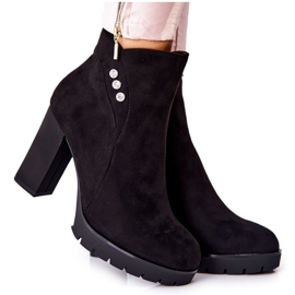 PG1 Crne Lagerlla antilop čizme na stupu crna