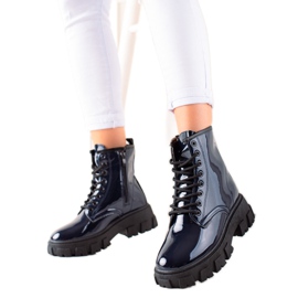 Sergio Todzi Mornarsko plavi traperi na platformi tamnoplava