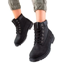 Ženske planinarske čizme Big Star II274446 crna