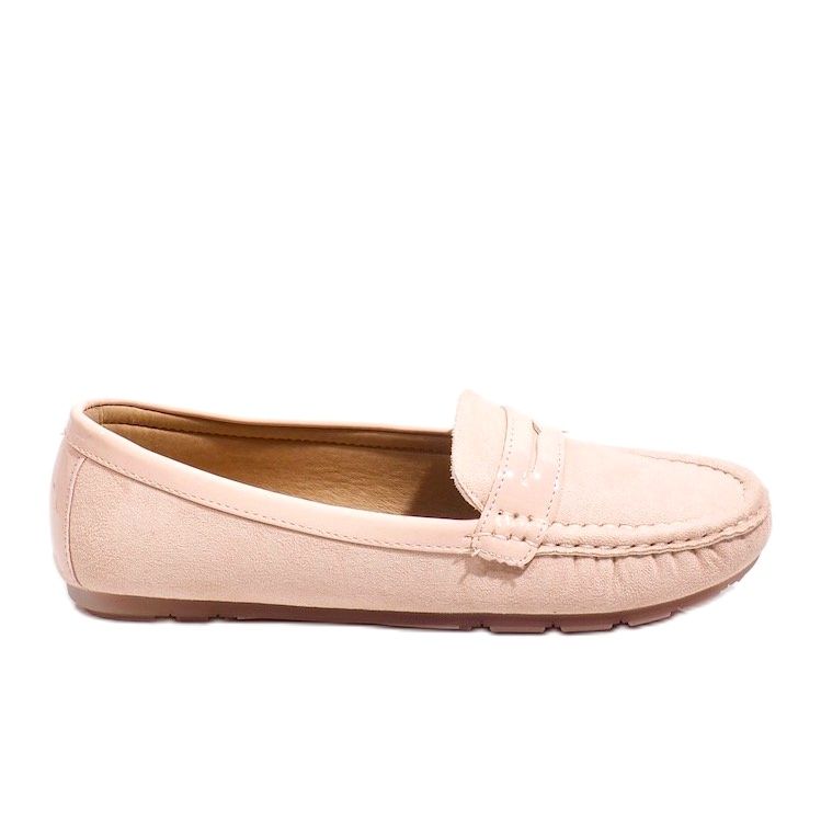 Ružičaste mokasine s kopčom FM2958-3 ružičasta
