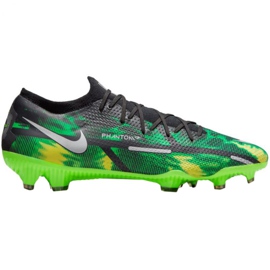Nogometne cipele Nike Phantom GT2 Pro Fg Sw M DM0734 003 višebojan zelena