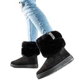 Ženske čizme za snijeg Big Star II274123 crna