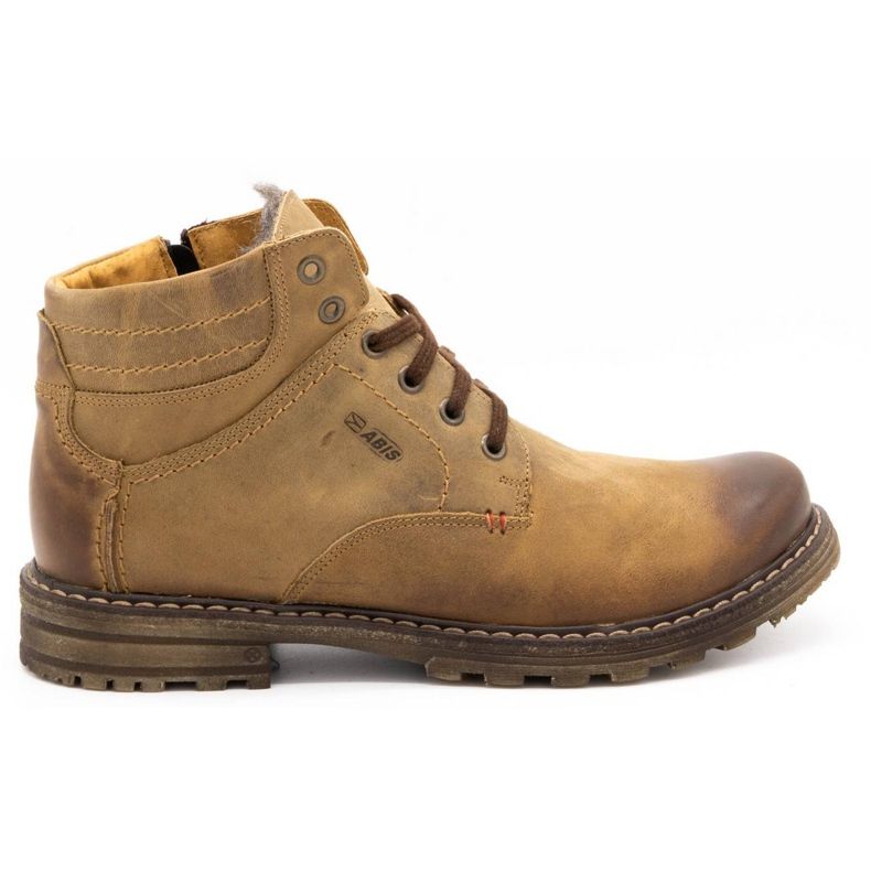 ABIS Tople muške cipele 197 smeđe smeđa