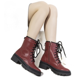 Izolirane čizme na debelom Dena potplatu smeđa