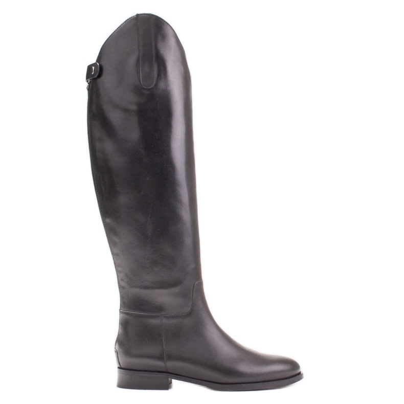 Marco Shoes Čizme s patentnim zatvaračima i elastičnom gumom crno