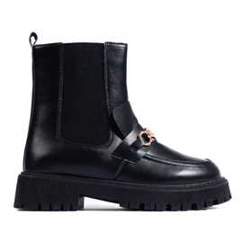 Slip-on torbe na platformu crna