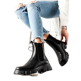 Sergio Leone Crne čizme Chelsea Sergia Leonea crna